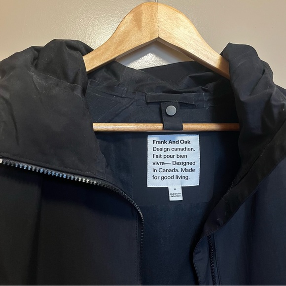 Frank and Oak Long Rain Jacket - Picture 2 of 2